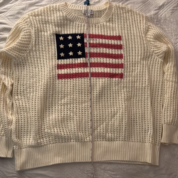 Joan Rivers Flag Sweater - Picture 9 of 10